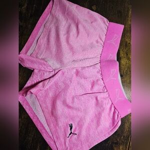 Girls Pink Puma Size XS (5/6) Shorts